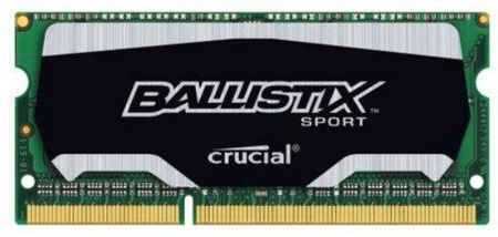 Crucial SO-DIMM 4GB DDR3-1600 Ballistix Sport BLS4G3N169ES4CEU