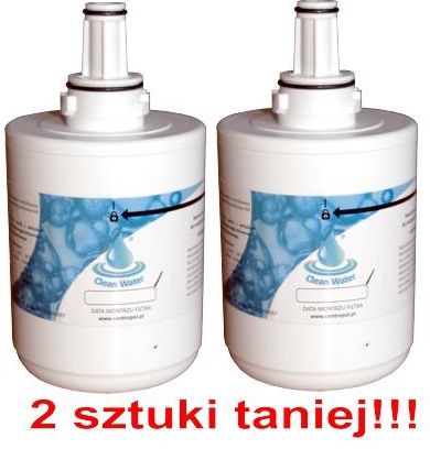 Fotton CLEAN-WATER Filtr wody do lodówki SAMSUNG zam. 2szt