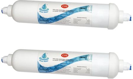 Fotton CLEAN-WATER Filtr wody do lodówki SAMSUNG LG 2szt
