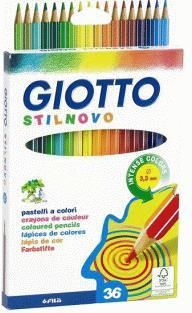 giotto Kredki ołówkowe Stilnovo 36 kolorów 