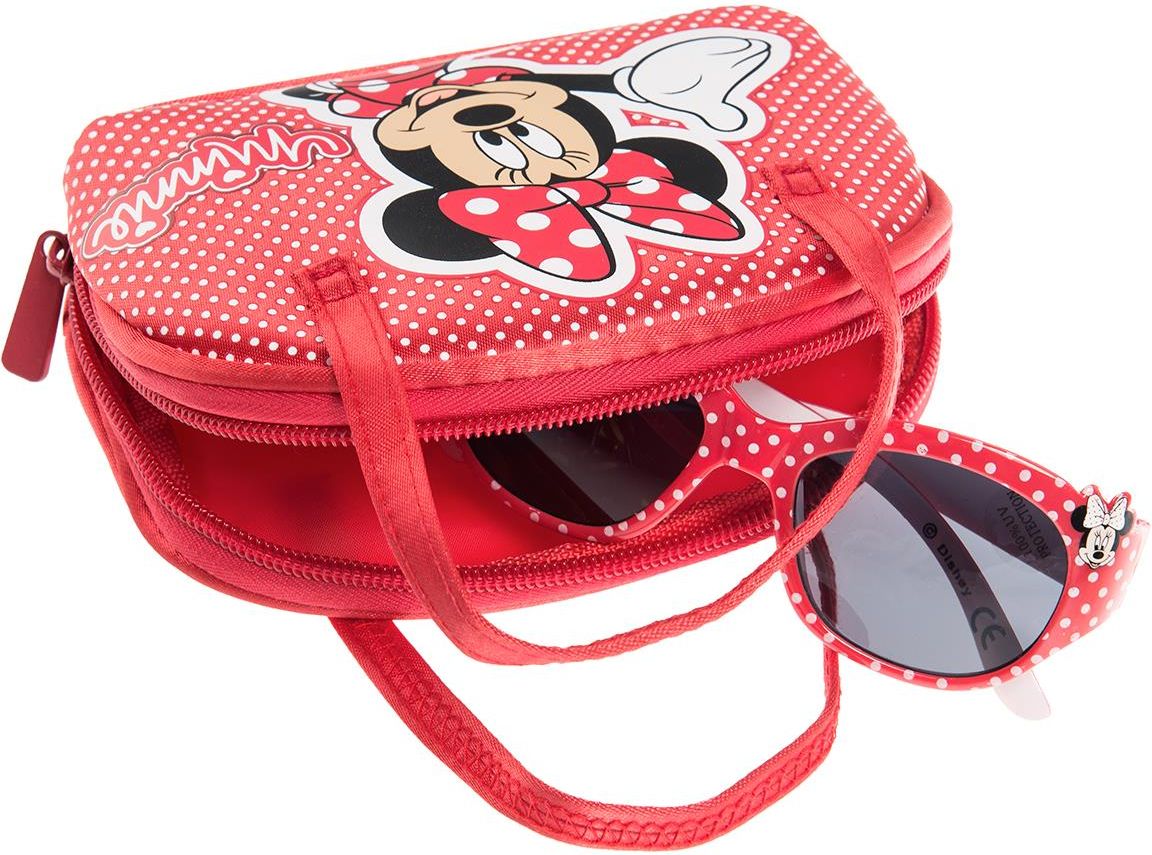 Cool Club, Zestaw dziewczęcy, Okulary, Etui, Myszka Minnie Cool Club, Okulary przeciwsłoneczne z etui, Myszka Minnie