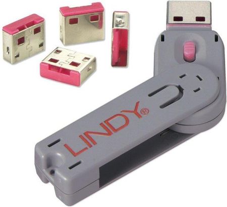 Lindy Blokada USB 4 szt. (40450)