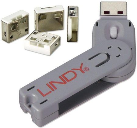 Lindy Blokada portu USB 4 szt. (40454)