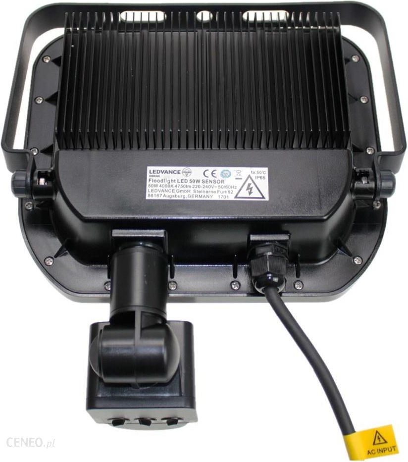 Osram Floodlight LED sensor 50W IP65 Oprawa Lampa Naświetlacz Halogen z czujnikiem ruchu 4000K 14738