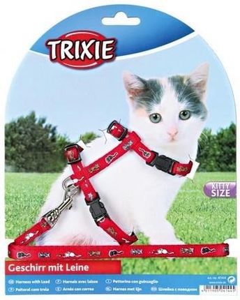 Trixie szelki ze smyczą dla kociąt 21-34cm 
