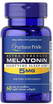Puritan's Pride Melatonin Extra Strength 5mg