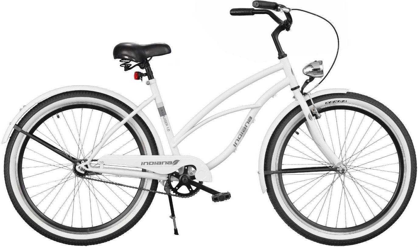 Rower Indiana X-Cruiser 1.0 26 D Biały 2017 - Rowery Cruisery - Ceny i ...
