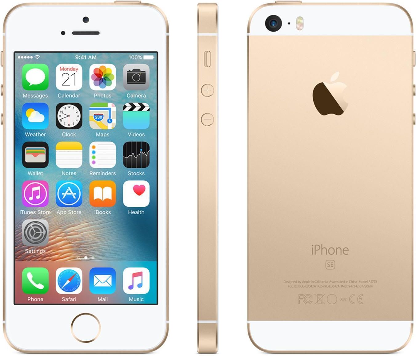 Apple iPhone SE ゴールド128G APPLE iPhone SE 128GB 4