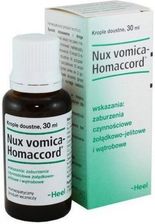 Heel-Nux Vomica krople zaburzenia żoładkowo jelitowe 30 ml - Homeopatia