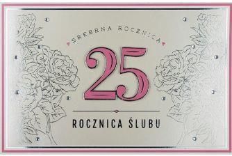 Karnet 25 Rocznica ślubu Hm 100 661 Pan Dragon Ceny I Opinie