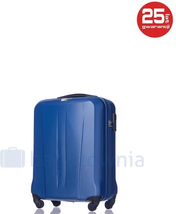 Mała kabinowa walizka PUCCINI PARIS ABS03C 7 Niebieska - niebieski