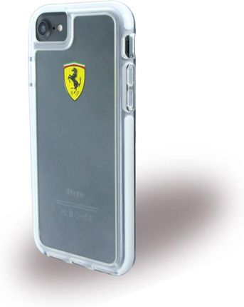 Ferrari Shockproof Case Etui Nakładka Apple Iphone 7 Biały Na Tył Tworzywo Sztuczne (30157)