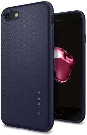 Spigen Liquid Air Apple iPhone SE 2020/8/7 Midnight Blue Granatowy (30877)