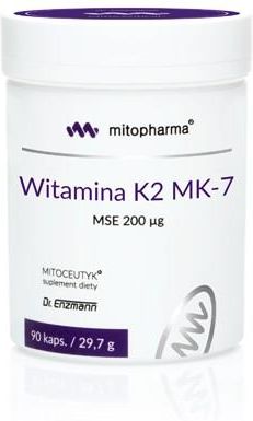 Dr Enzmann Witamina K2 MK7 MSE 90 kaps.