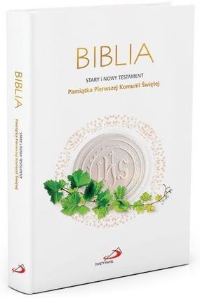 Biblia ST i NT- Pamiątka Pierwszej Komunii Świętej