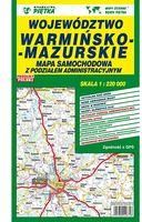 Zdjęcie Województwo warmińsko-mazurskie mapa samochodowa 1:220 000 - Dobra