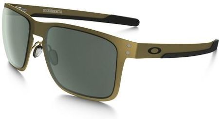 Okulary Oakley Holbrook Metal Satin Gold Dark Grey OO4123-0855