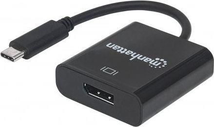 Manhattan USB-C na DisplayPort M/Ż Czarny (152020)