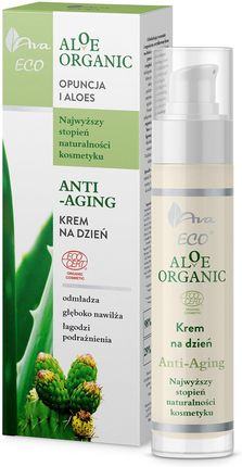 Krem Ava Aloe Organic Anti-Aging na dzień 50ml