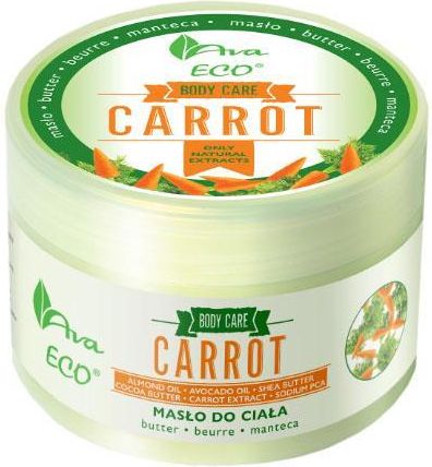 Ava Eco Carrot Masło do Ciała Karotenowe 250g