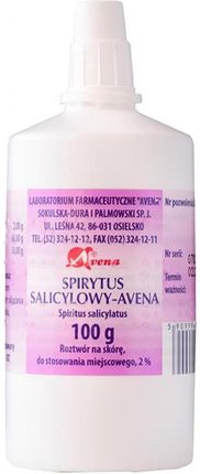 Avena Spirytus salicylowy 2 % płyn 100 g