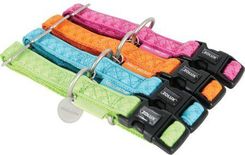 Zdjęcie Zolux Obroża regulowana Mac Leather 15mm fuksja  - Łódź