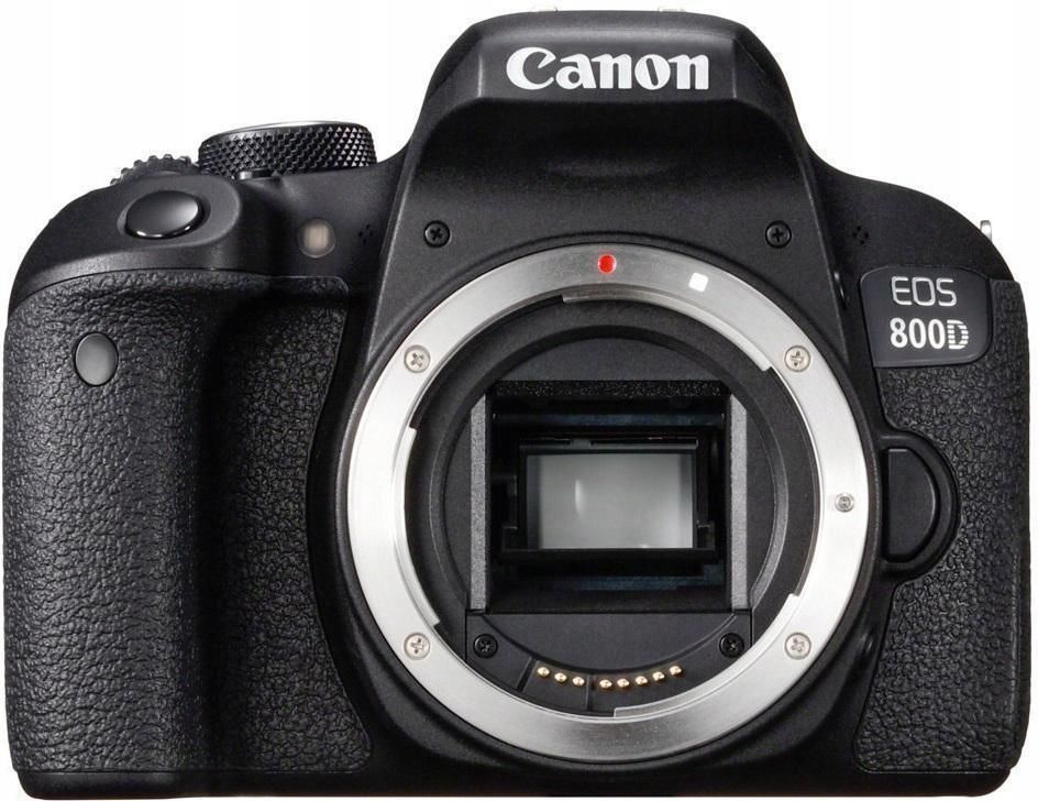 фото Дзеркальний фотоапарат Canon EOS 800D Black
