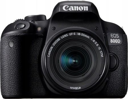 Canon EOS 800D Czarny + 18-55mm