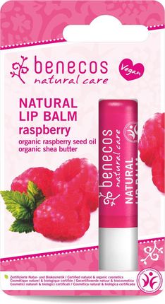 Benecos Naturalny Balsam do Ust Raspberry 4,8g