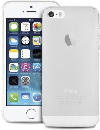 Puro Ultra Slim "0.3" Cover Zestaw + Folia Na Ekran Iphone 5/5S/Se (Przezroczysty) (ipc503tr)