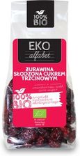 Zdjęcie Eko Alfabet Eko Żurawina Słodzona Cukrem Trzcinowym 100G - Pińczów