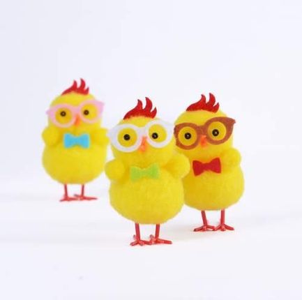 Wesołe kurczaki w okularach (YX5945)