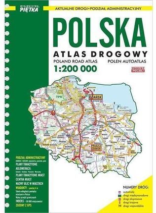 Atlas Samochodowy Polski 1:200