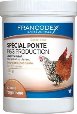 FRANCODEX Egg production preparat wspomagający kury nioski 250g 