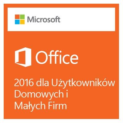 Microsoft Program Office 2016 Dla Użytkowni Domowych I Małych Firm Esd