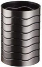 Zdjęcie Bisk Kubek kosmetyczny Lines srebrny (6324) - Dziwnów