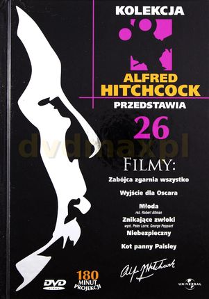 Alfred Hitchcock Przedstawia 26: Zabójca zgarnia wszystko / Wyjscie dla Oscara / Młoda / Znikajace zwłoki / Niebezpieczny / Kot panny Paisley (booklet