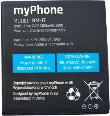 Myphone Bateria Mini Bm-17 1350 Mah (akgakmypbmi000001)