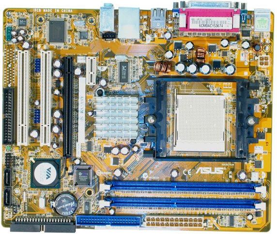 Asus a8v e не e