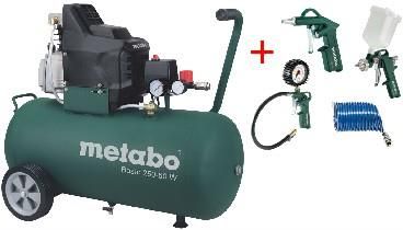 Metabo Basic 250-50 W OF + zestaw narzędziowy LPZ 4 Set 690988000