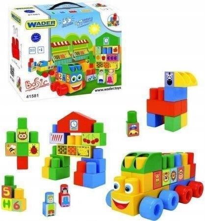 Wader Klocki Middle Blocks 33el. 41581 - ceny i opinie - Ceneo.pl