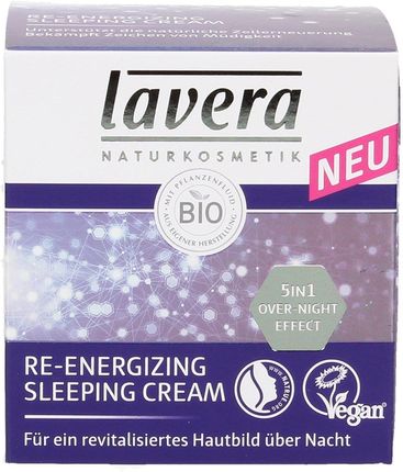 Krem Lavera Re-Energizing Sleeping Cream na noc 50ml