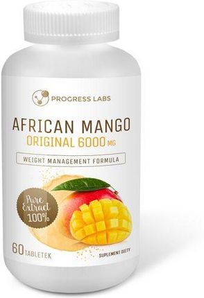 Progress Labs African Mango Original 6000mg 60 tabl.
