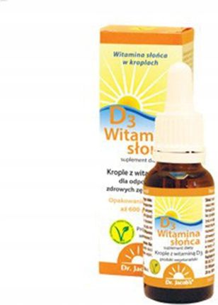 Dr.Jacobs Witamina K2 MK7 20ml + Witamina D3 800iu 20ml