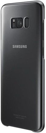 Samsung Clear Cover do Galaxy S8 Plus Czarny (EF-QG955CBEGWW)