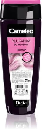 Delia Cosmetics Cameleo Płukanka Do Włosów Różowa 200 ml