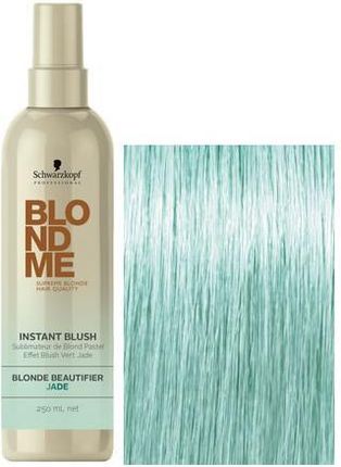 Schwarzkopf Blondme Instant Blush Jade Toner do Włosów Turkusowy 250ml 