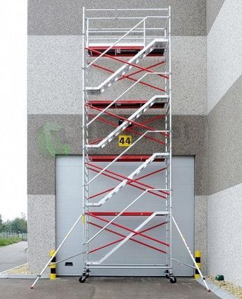 Altrex 5300 Rusztowanie ze schodami (1,35x2,45m) 4,20m pomost Fiber-Deck C530002
