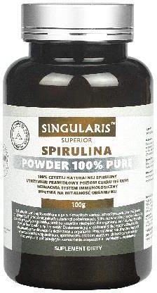 Singularis Superior Spirulina Powder 100% proszek 100g