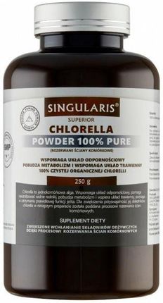 Singularis Superior Spirulina Powder 100% proszek 250g